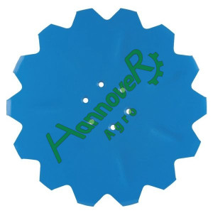 Диск плоский зубч. 450x72x5 мм  3490037 , Lemken